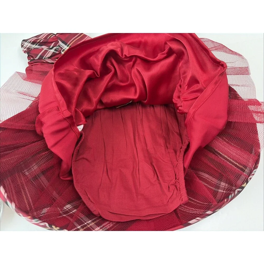 Children’s Place Baby Girl Holiday Dress Lined Multicolor Size 6-9 Months
